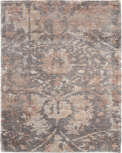 Nourison Home Lucent LCN02 Flint Transitional Knotted Rug