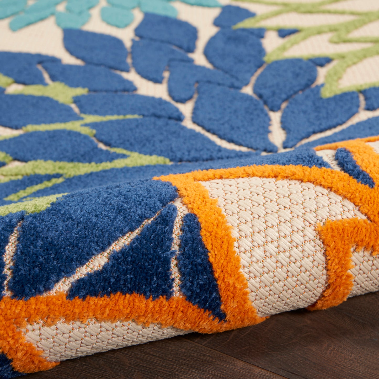 Nourison Home Aloha  Multicolor  Contemporary