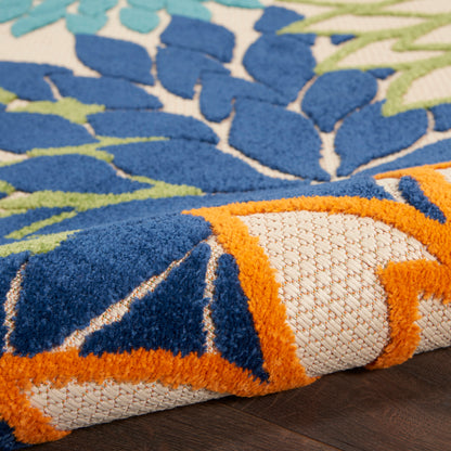 Nourison Home Aloha  Multicolor  Contemporary