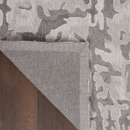 Nourison Home Symmetry  Ivory Taupe  Contemporary
