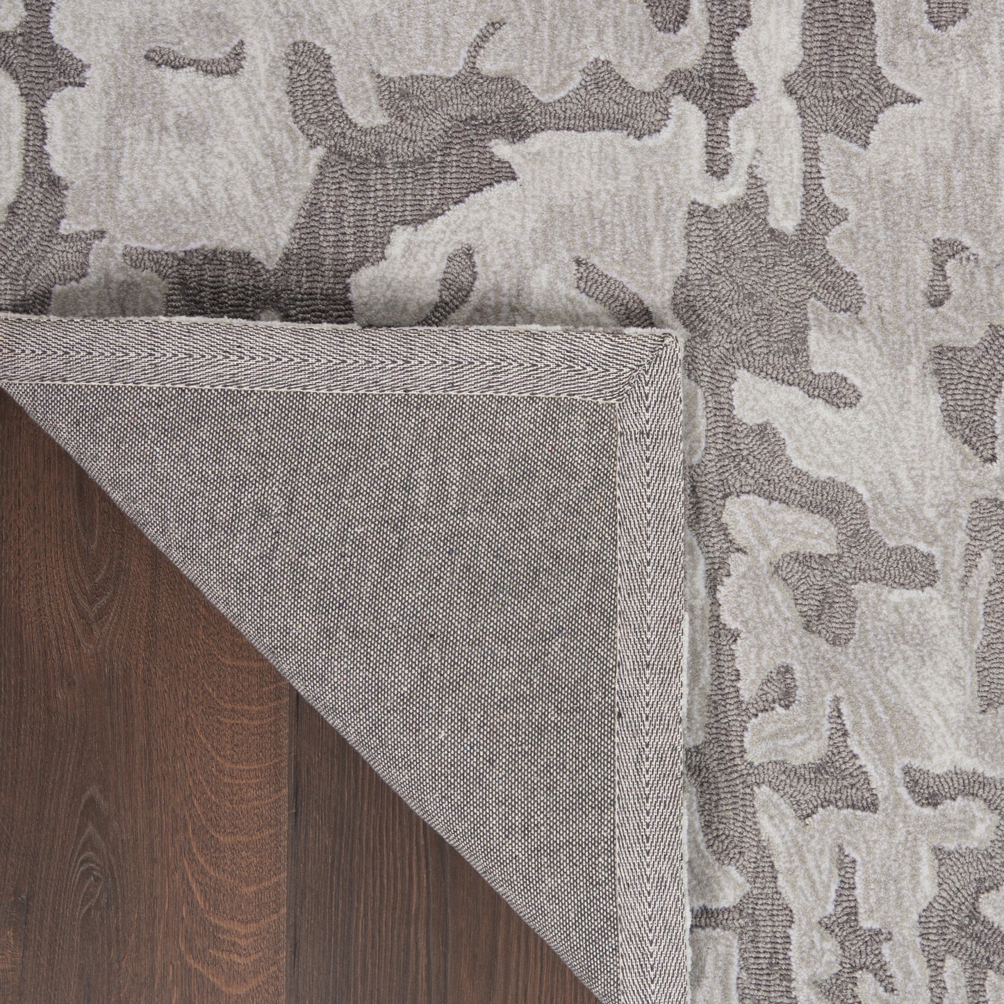 Nourison Home Symmetry  Ivory Taupe  Contemporary