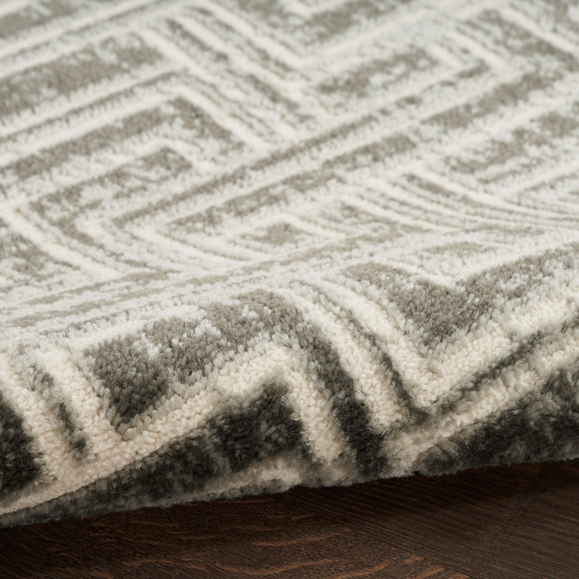 Nourison Home Serenity Home  Grey Ivory  Transitional