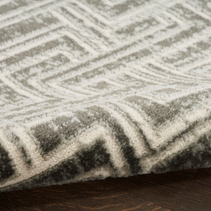 Nourison Home Serenity Home  Grey Ivory  Transitional