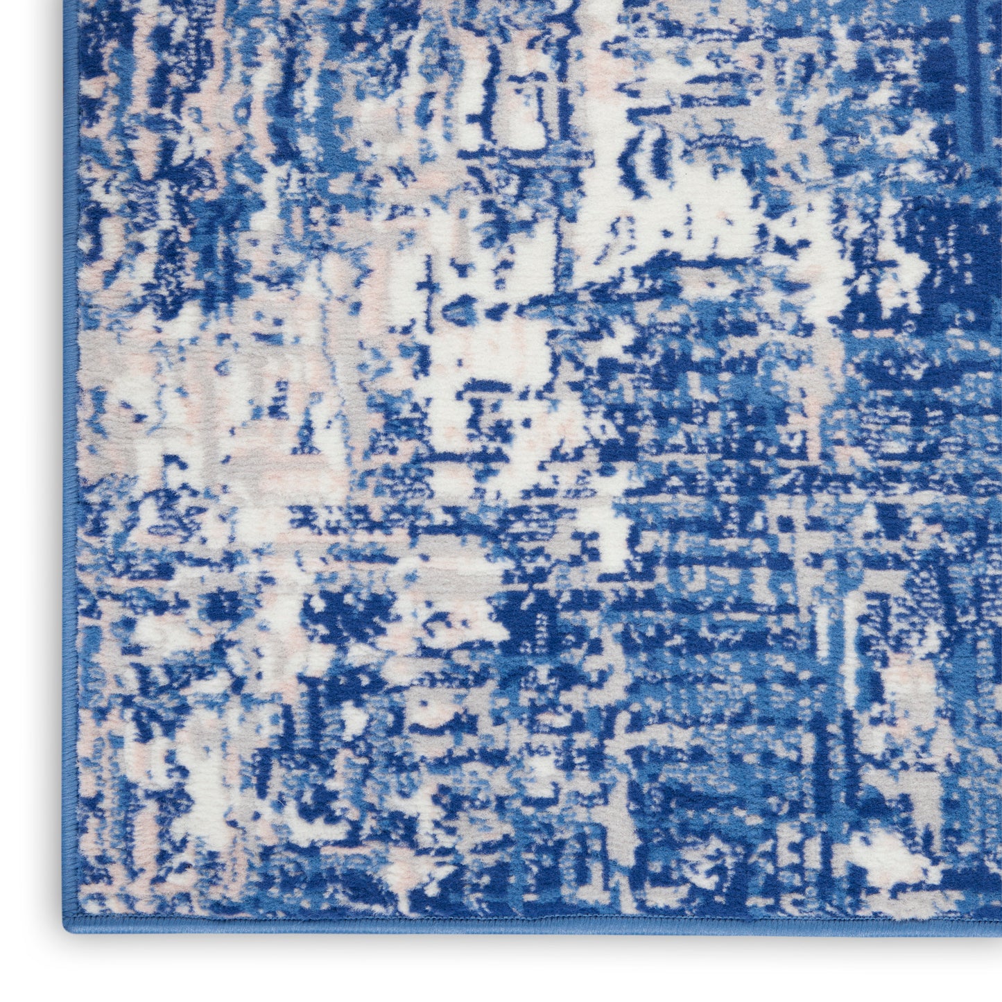 Nourison Home Whimsicle  Blue Ivory  Contemporary