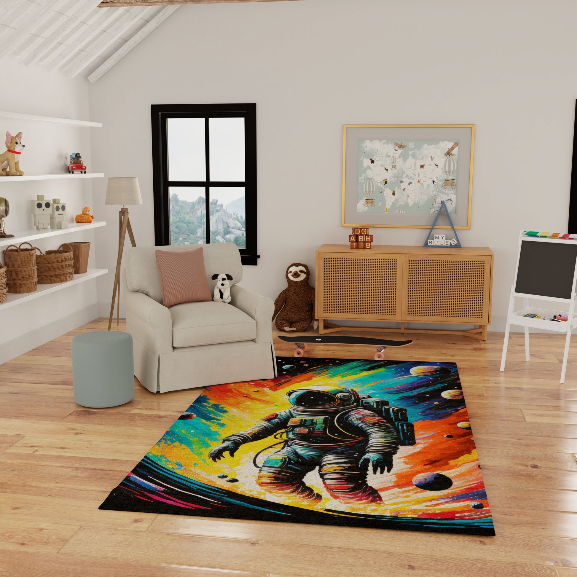 Nourison Home Imagination  Multicolor  Contemporary