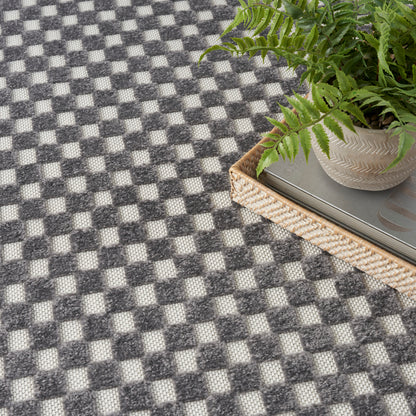 Nourison Home Care Free  Grey  Contemporary