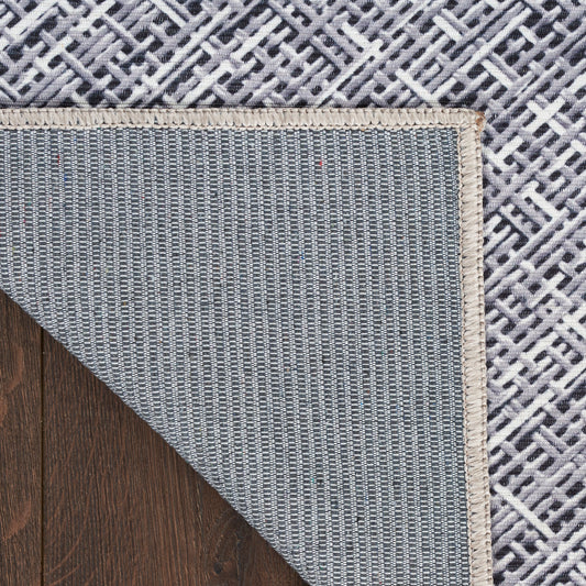 Nourison Home Nourison Washables  Grey  Contemporary