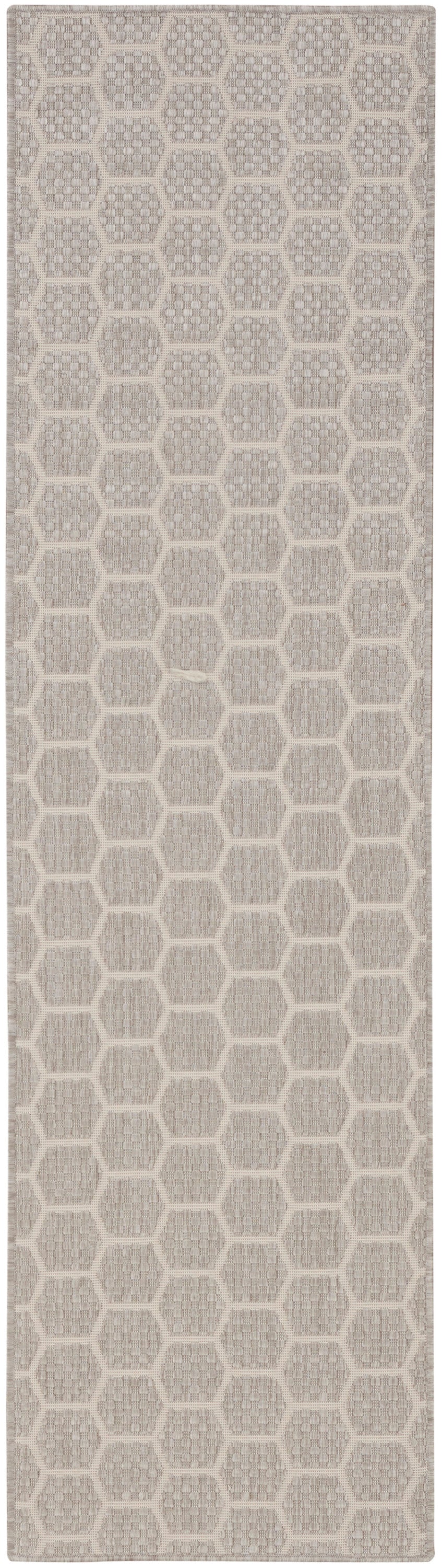 Nourison Home Twist Reversible TWS01 Grey Contemporary Loom-woven Rug