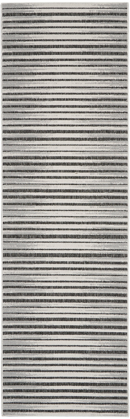 Nourison Home Key Largo KLG01 Dark Grey Contemporary Power-loomed Rugs