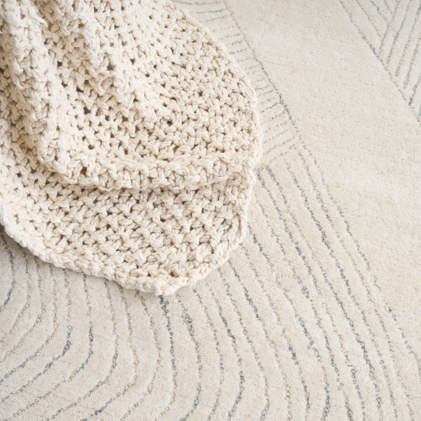 DKNY Pure Patterns  Ivory Grey  Contemporary