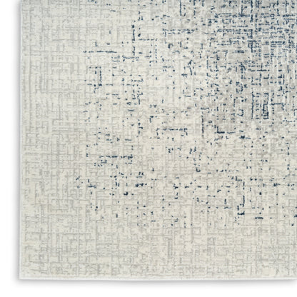 DKNY Grand Street  Ivory Blue  Contemporary