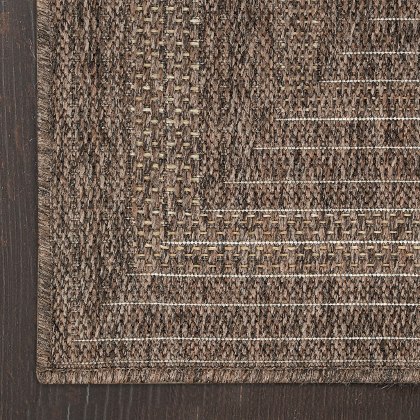 Nourison Home Tulum  Brown  Contemporary
