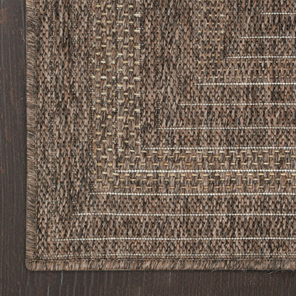 Nourison Home Tulum  Brown  Contemporary