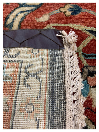 Artisan Gwyneth Rust Rust Traditional Knotted Rug - Rugs - Artisan - Atlanta Designer Rugs