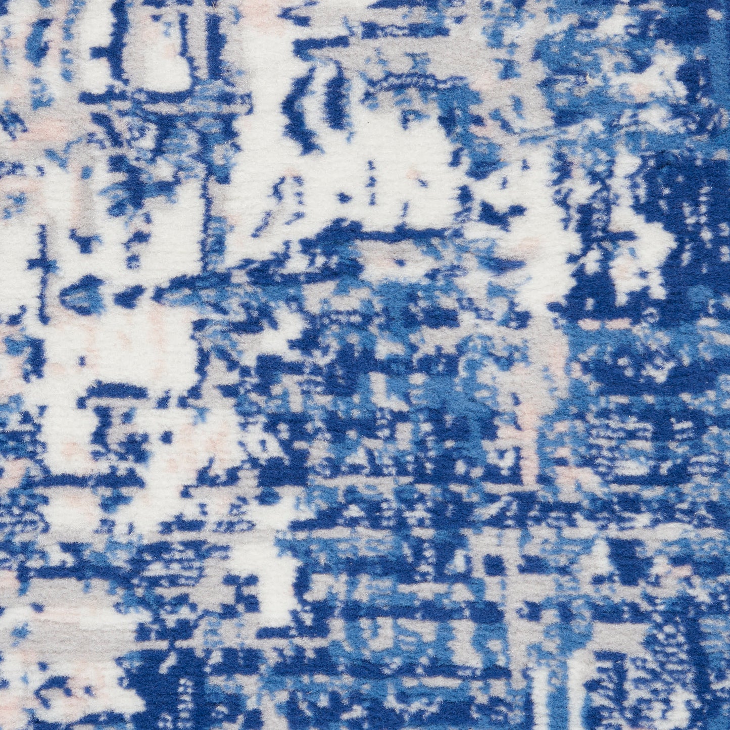 Nourison Home Whimsicle  Blue Ivory  Contemporary