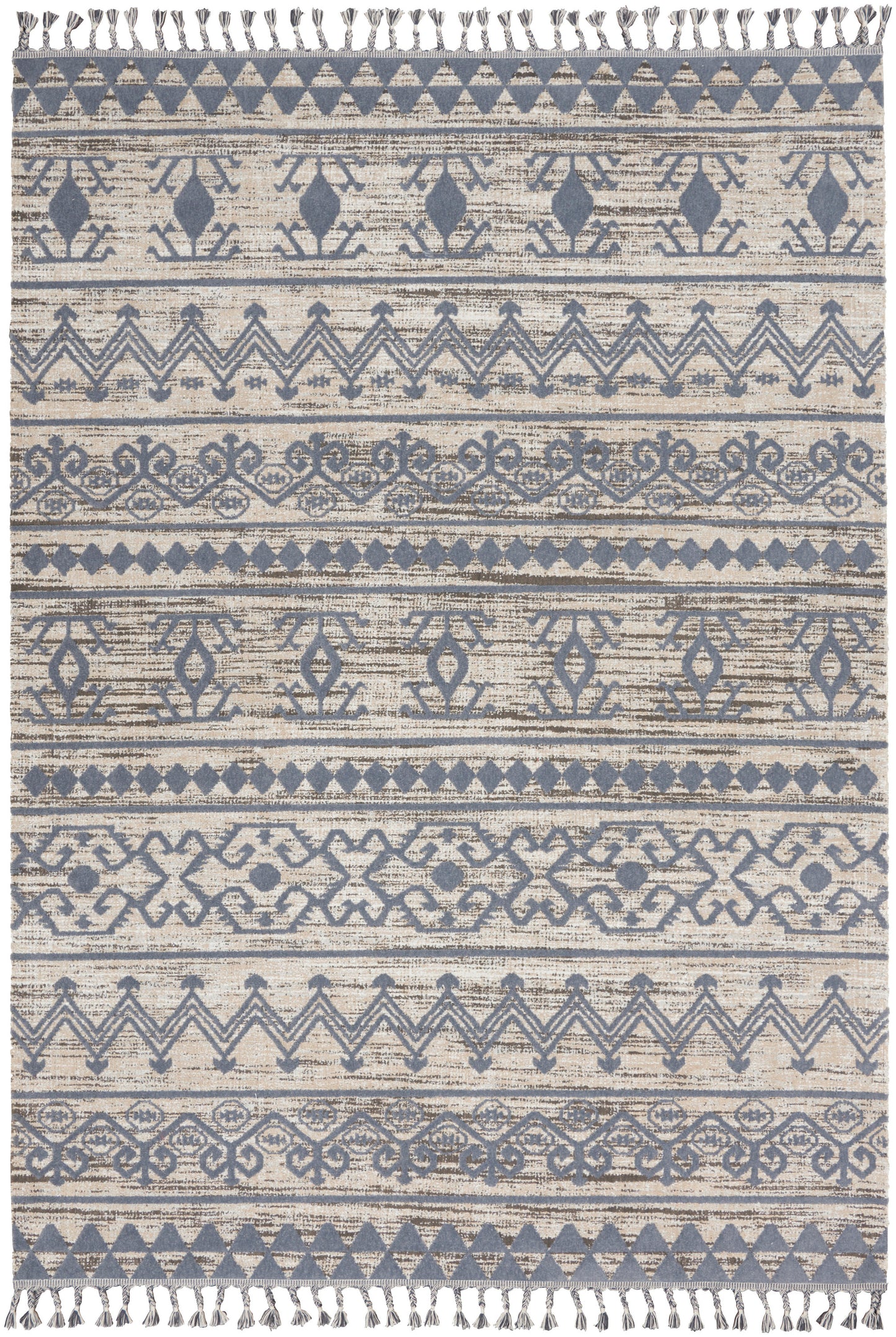 Nourison Home Asilah  Mocha Charcoal  Contemporary