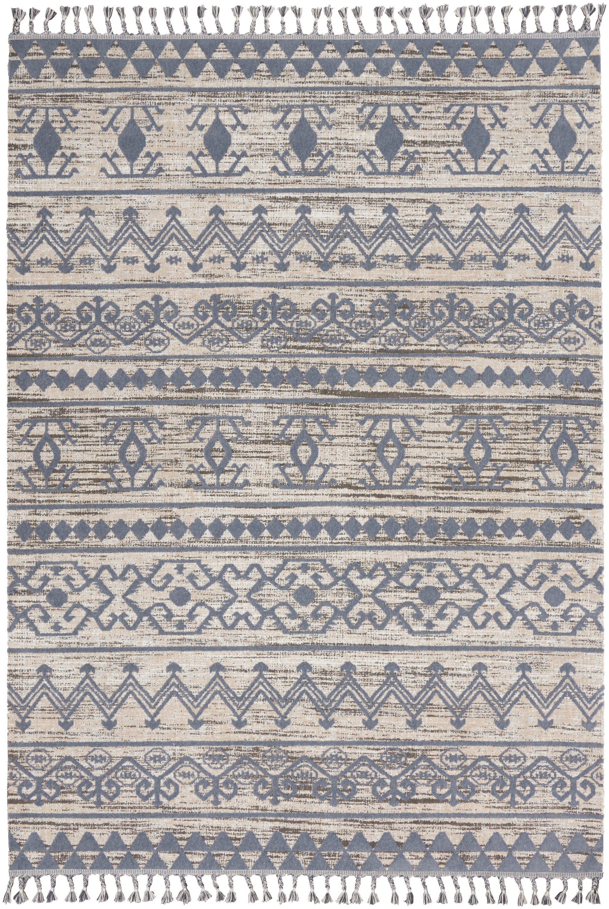 Nourison Home Asilah  Mocha Charcoal  Contemporary