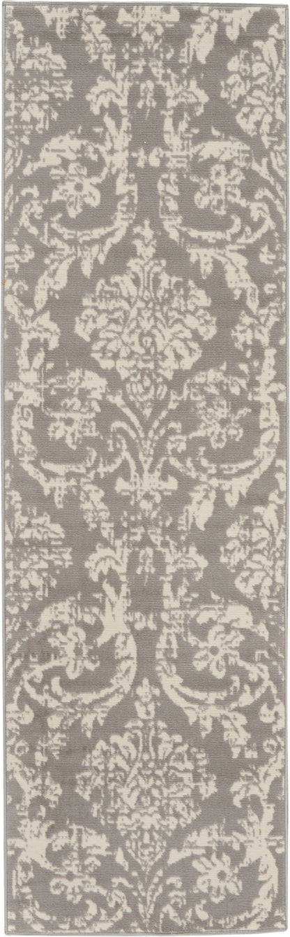 Nourison Home Jubilant JUB09 Grey Transitional Power-loomed Rug