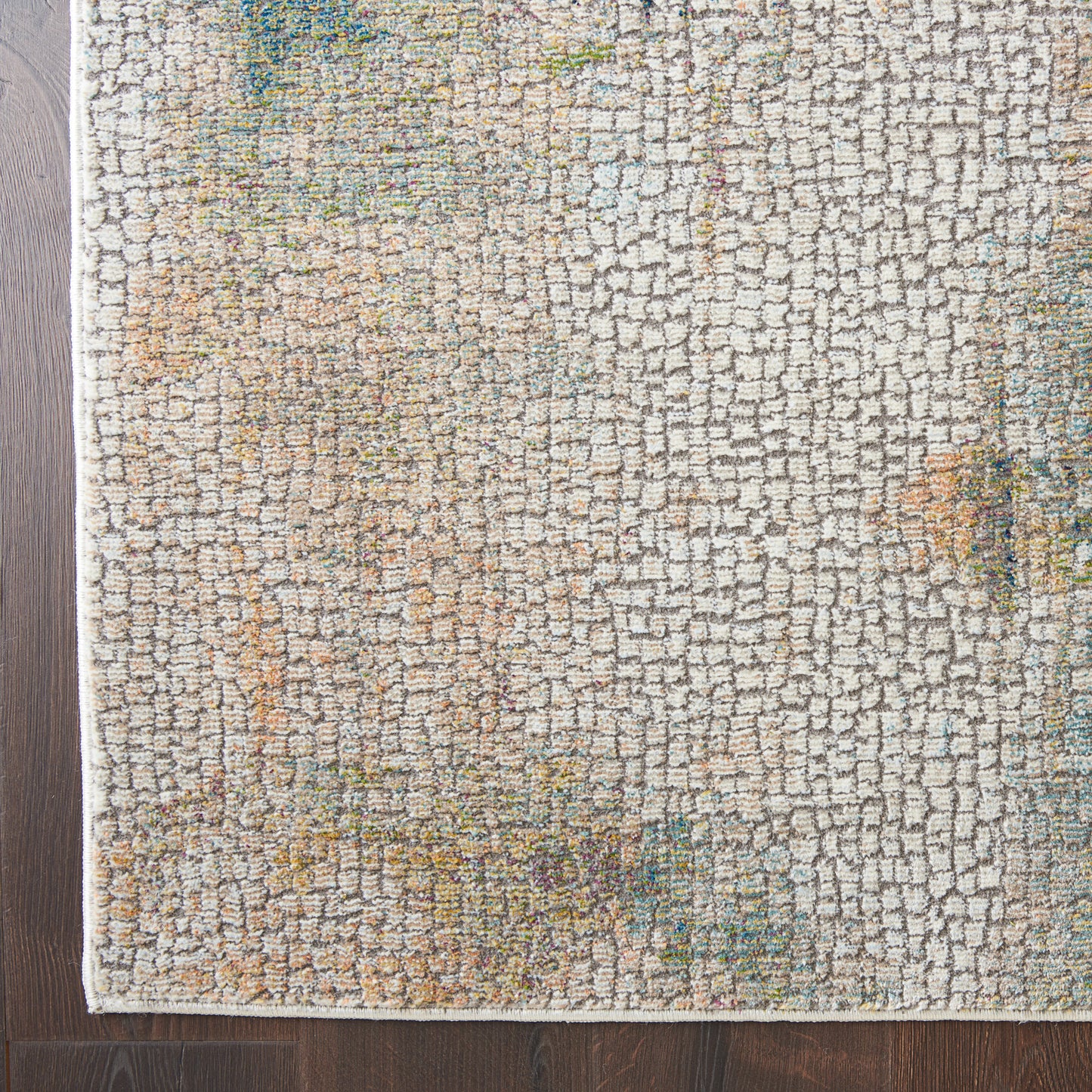 Nourison Home Ankara Global  Ivory Multicolor  Contemporary