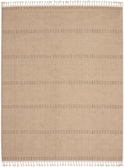 Nourison Home Paxton PAX06 Mocha Contemporary Power-loomed Rug