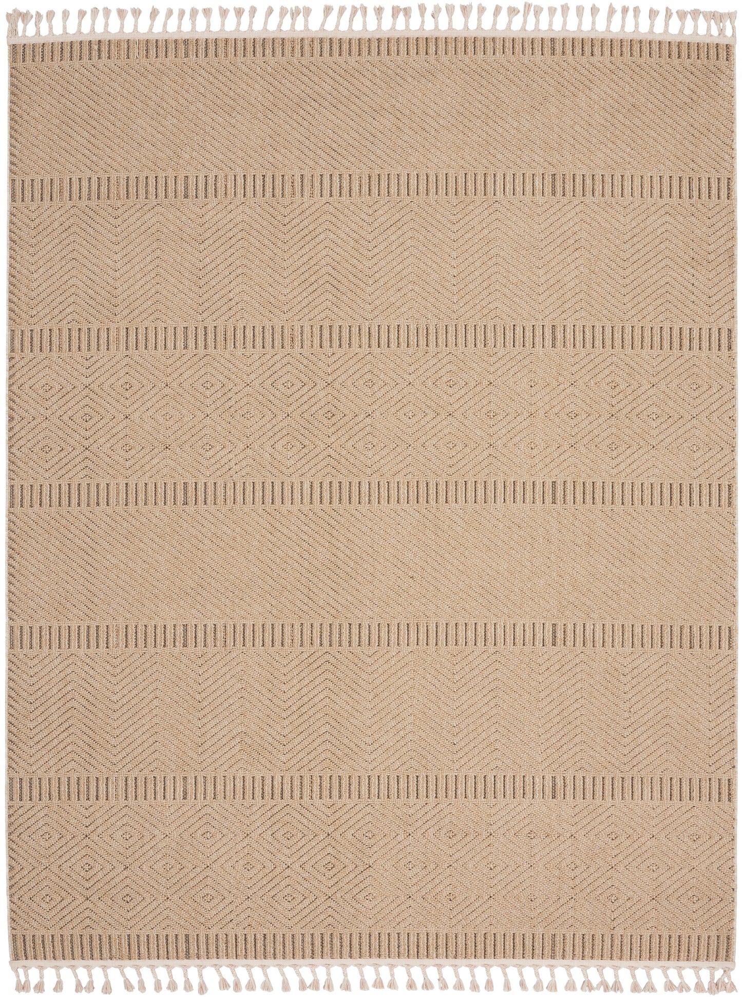 Nourison Home Paxton PAX06 Mocha Contemporary Power-loomed Rug
