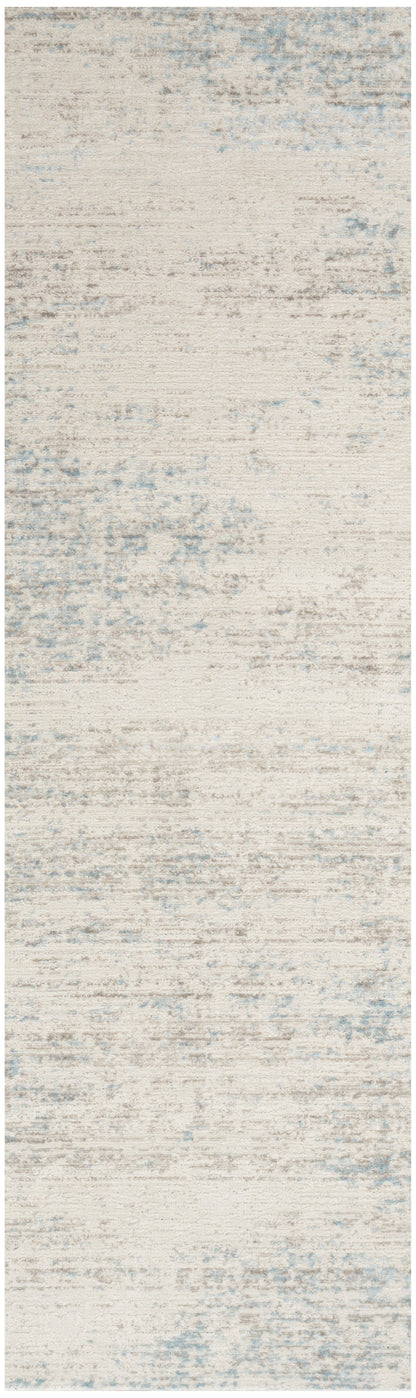 Calvin Klein CK029 Captivating CVT01 Cream Blue Contemporary Power-loomed Rug