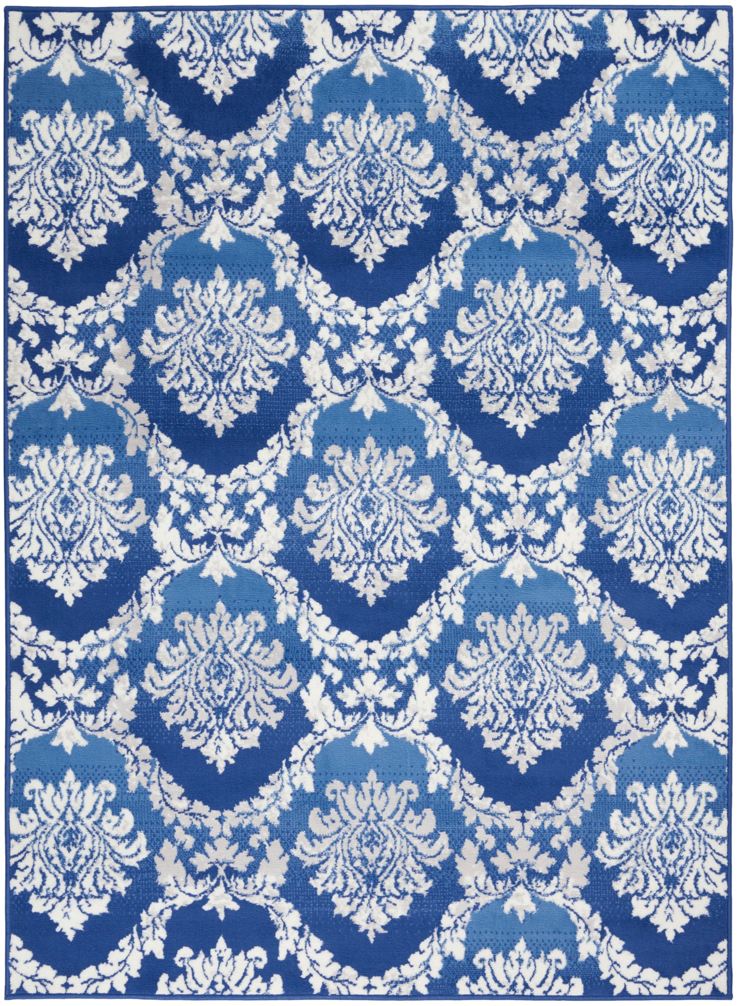 Nourison Home Whimsicle WHS01 Blue Contemporary Power-loomed Rug