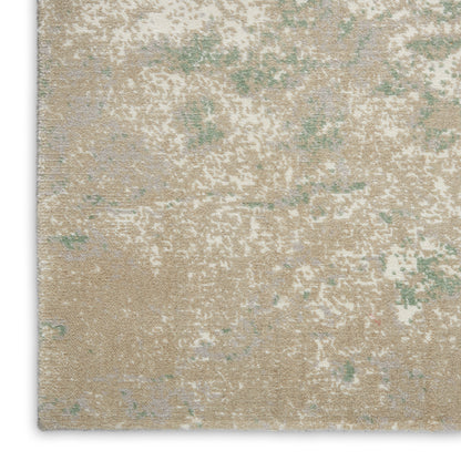 Nourison Home Twilight  Ivory Green  Contemporary