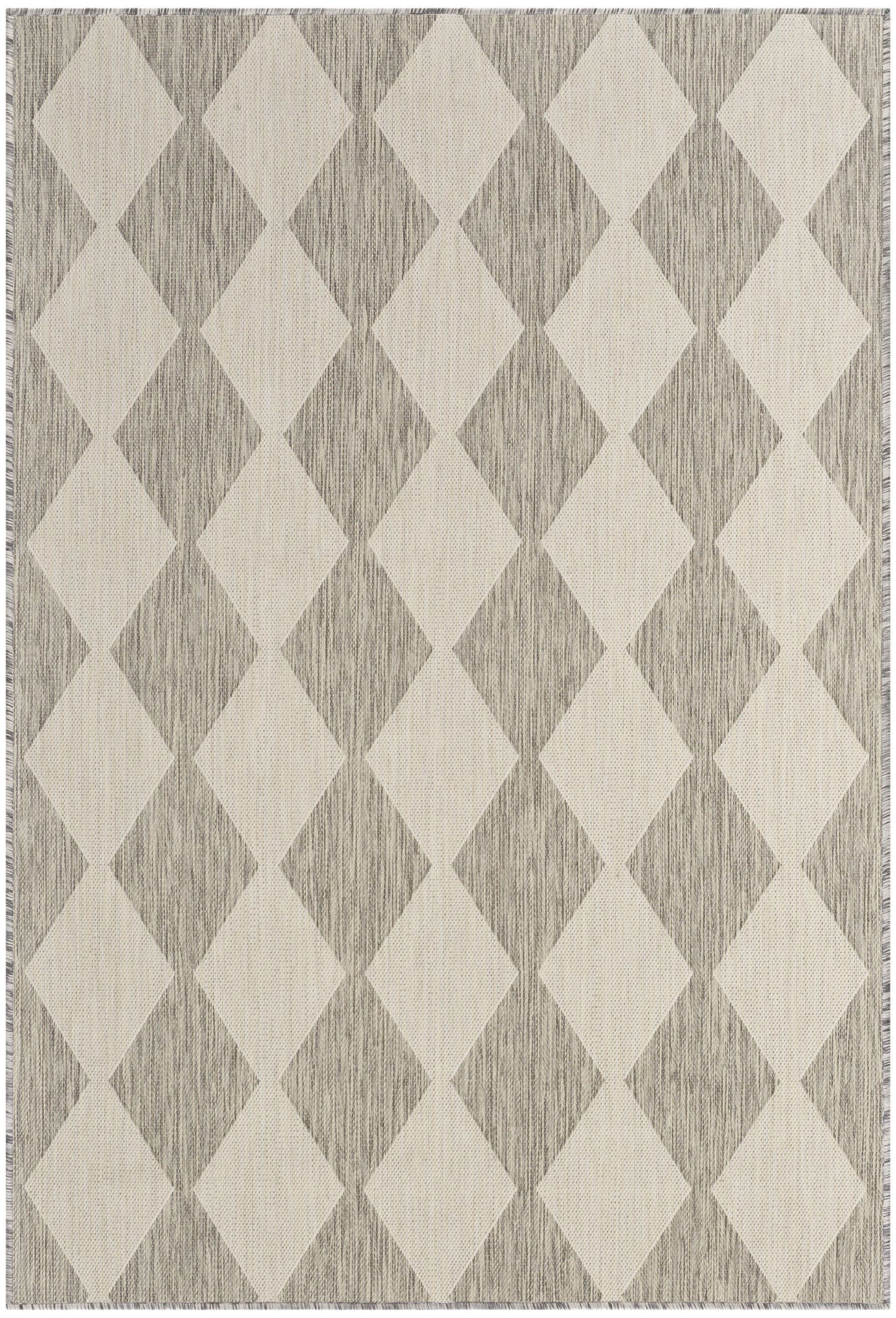 Nourison Home Positano POS04 Light Grey Contemporary Power-loomed Rug