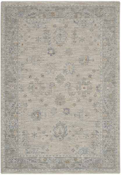 Nourison Home Infinite IFT03 Light Grey Traditional Power-loomed Rug