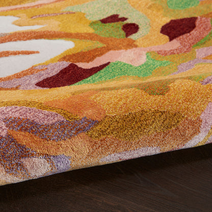 Nourison Home Prismatic  Multicolor  Contemporary
