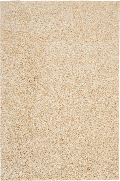 Nourison Home Malibu Shag MSG01 Cream Contemporary Power-loomed Rug
