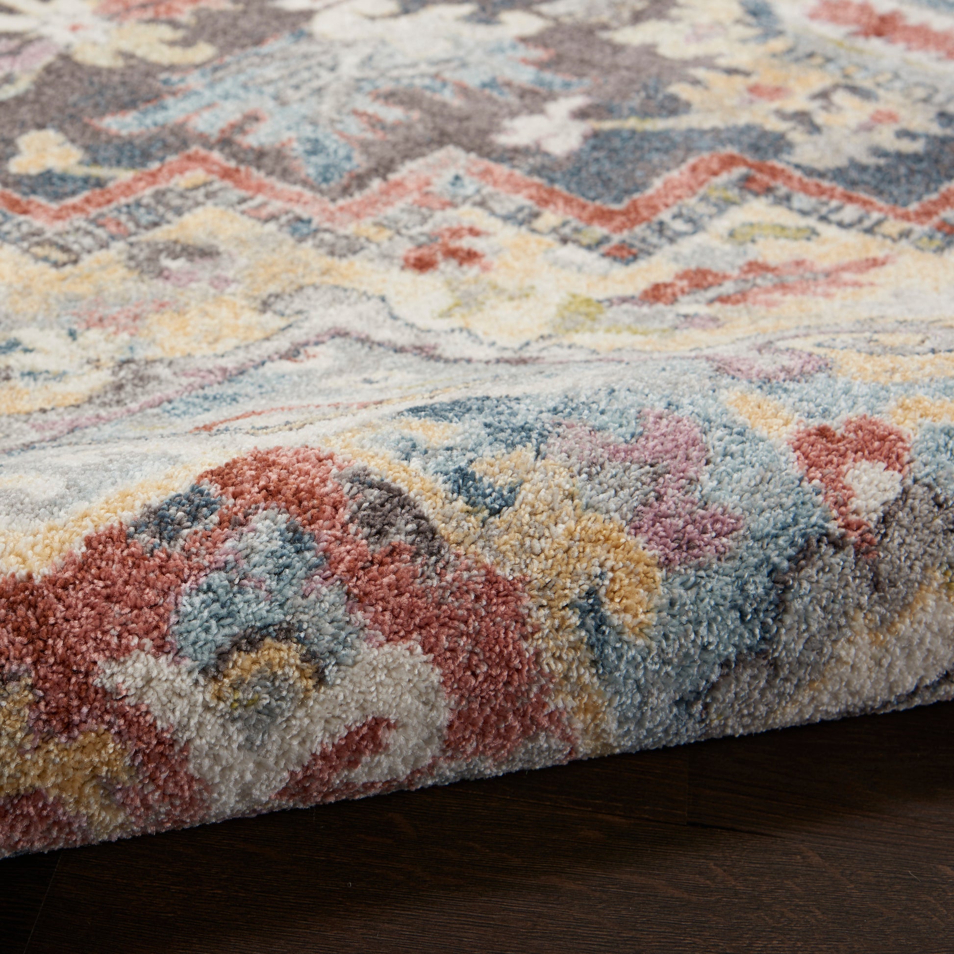 Nourison Home Soraya  Charcoal Multi  Traditional