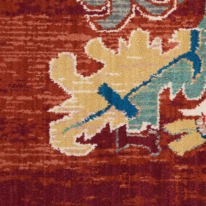 Nourison Home Parisa  Brick  Traditional