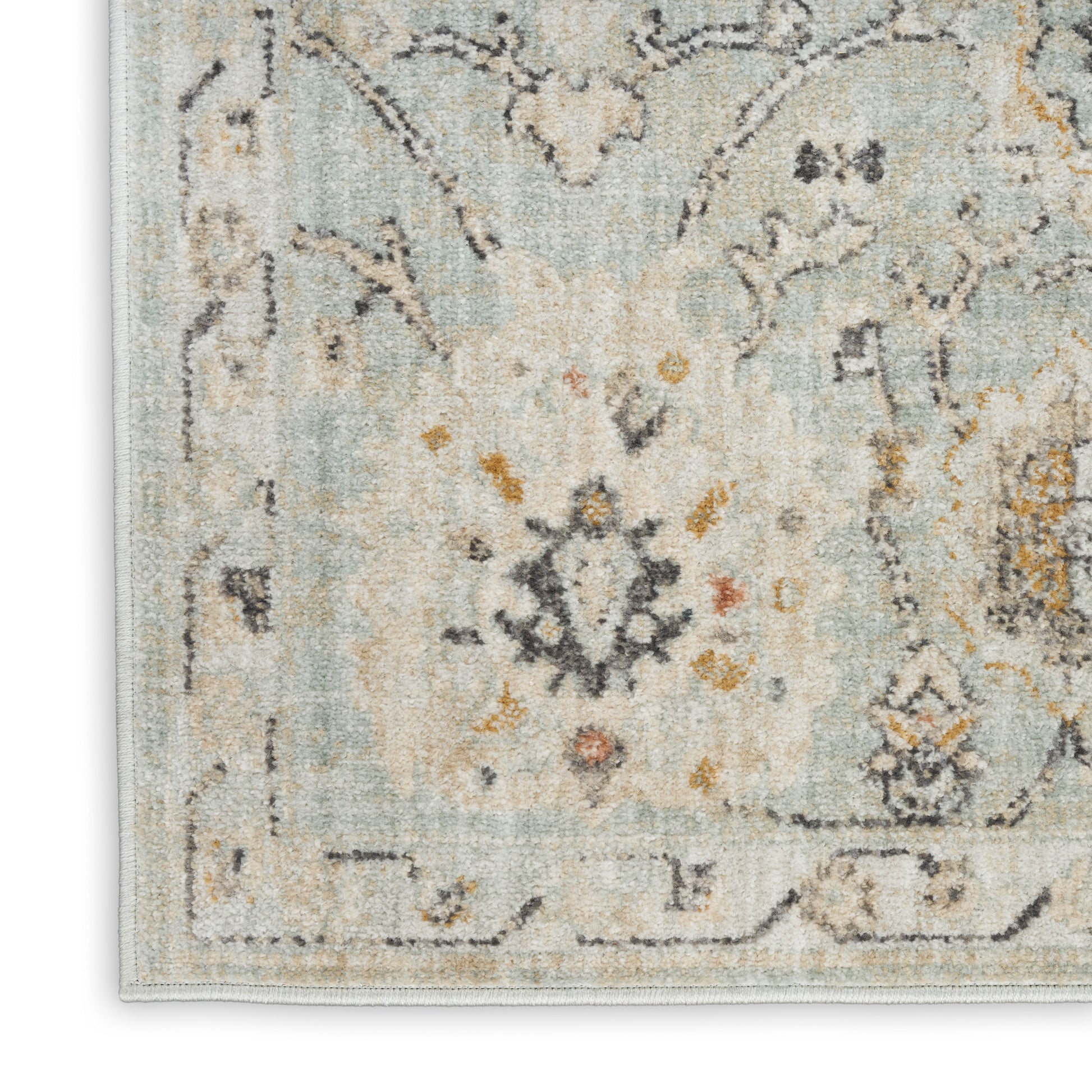 Nourison Home Oushak Home  Mint  Traditional
