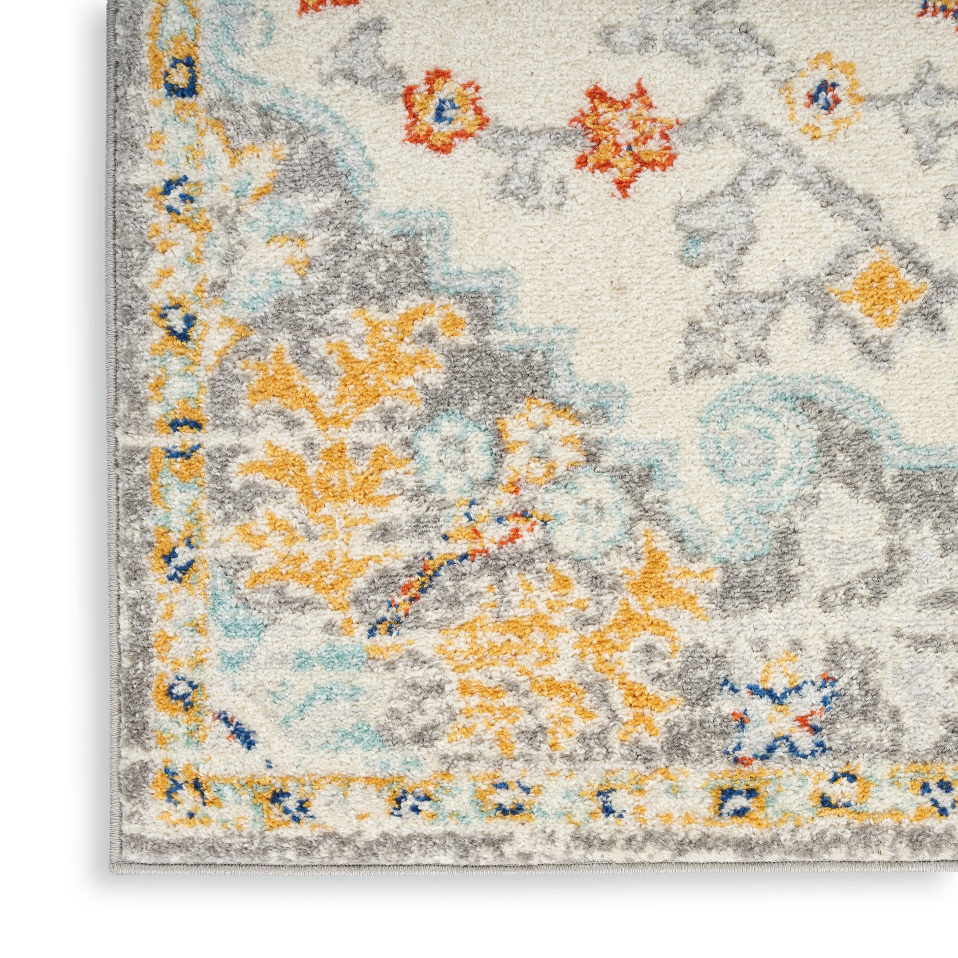 Nourison Home Passion  Ivory Multicolor  Traditional