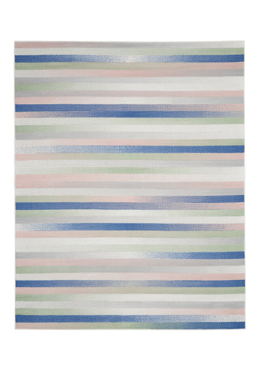 Nourison Home Whimsicle  Ivory Multicolor  Contemporary