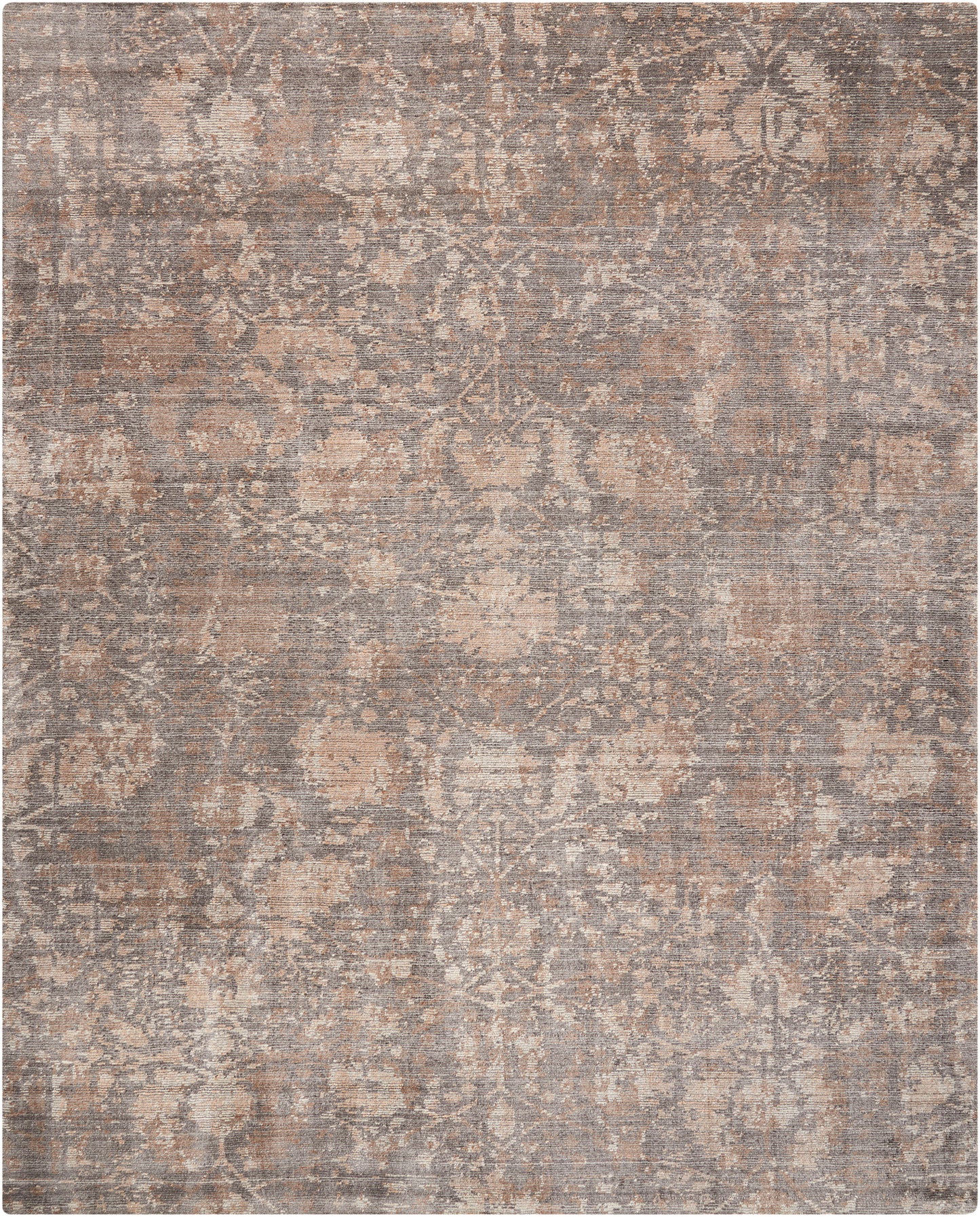 Nourison Home Lucent LCN02 Flint Transitional Knotted Rug