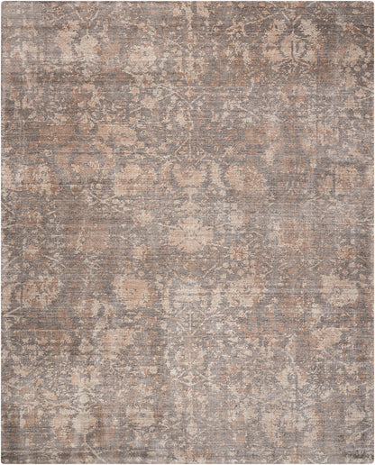 Nourison Home Lucent LCN02 Flint Transitional Knotted Rug