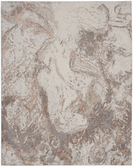 Nourison Home Elation  Ivory Grey  Contemporary