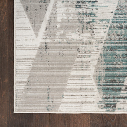 Nourison Home Thalia  Grey Beige  Contemporary