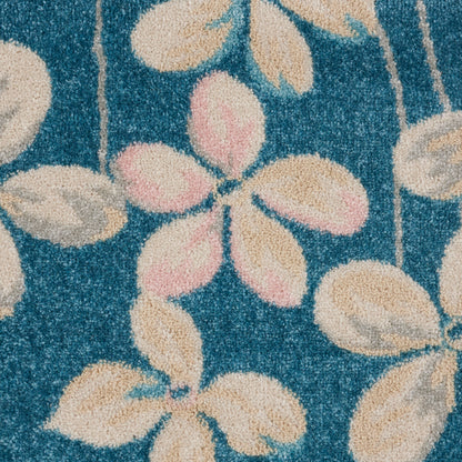 Nourison Home Tranquil  Turquoise  Contemporary