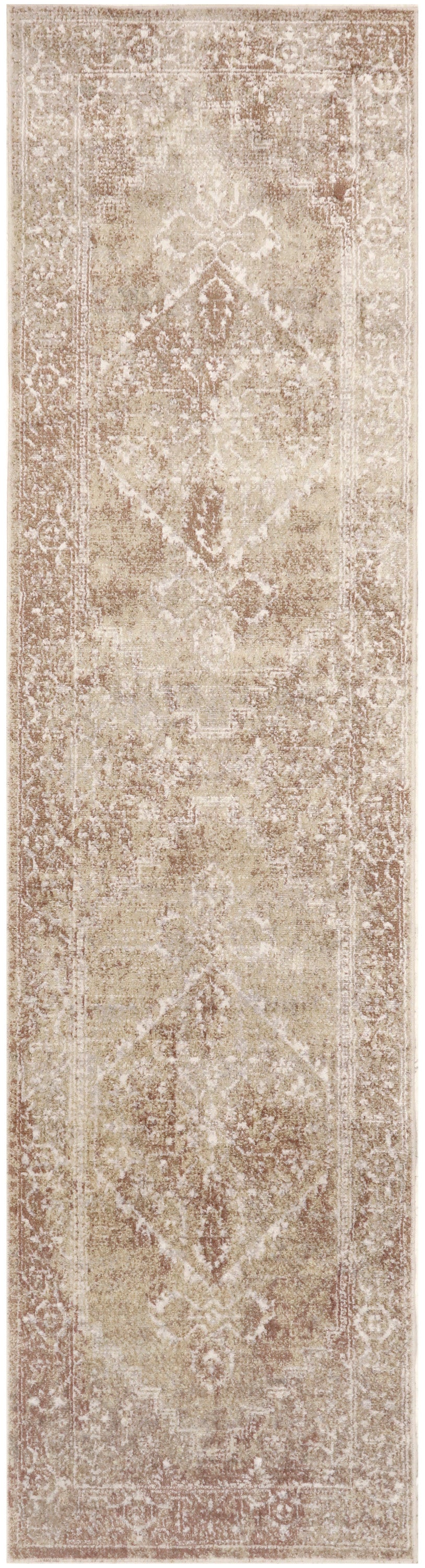 Nourison Home Astra Machine Washable ASW11 Rust Multicolor Traditional Power-loomed Rug