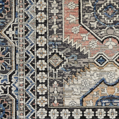 Nourison Home Starry Nights  Grey Navy  Traditional