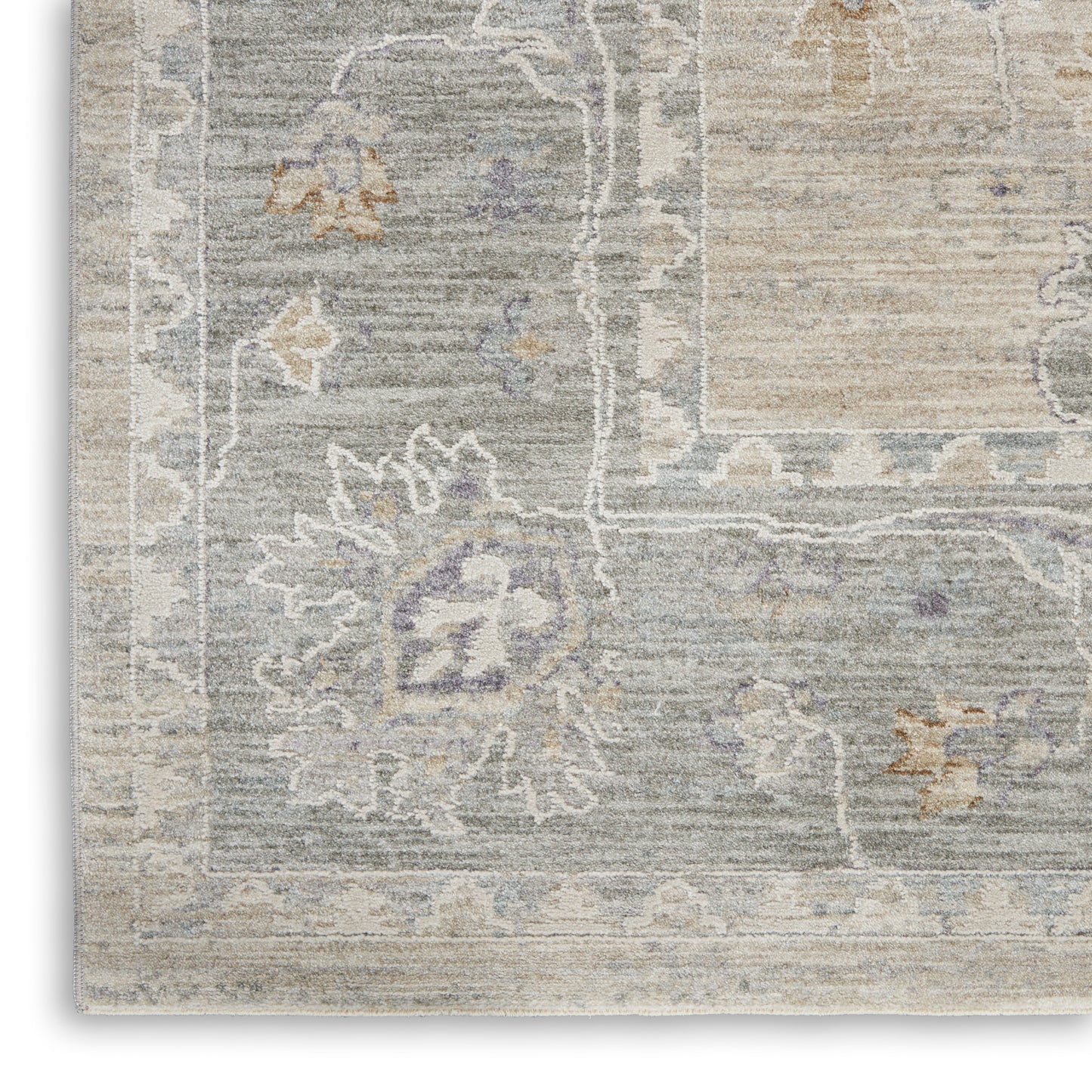 Nourison Home Infinite  Light Grey  Traditional