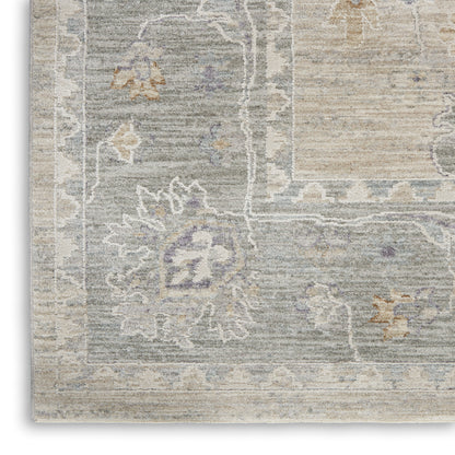 Nourison Home Infinite  Light Grey  Traditional