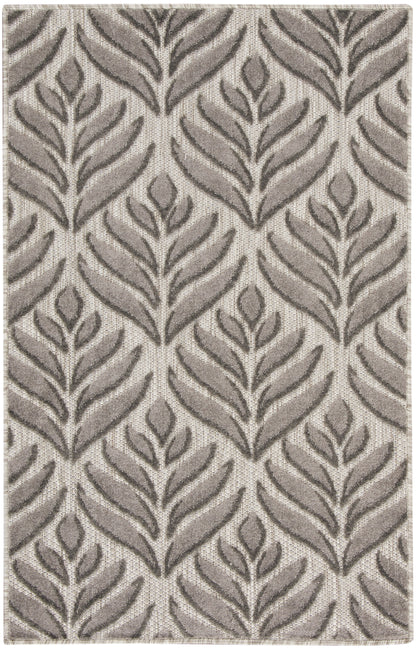 Nourison Home Aloha ALH35 Charcoal Contemporary Power-loomed Rugs