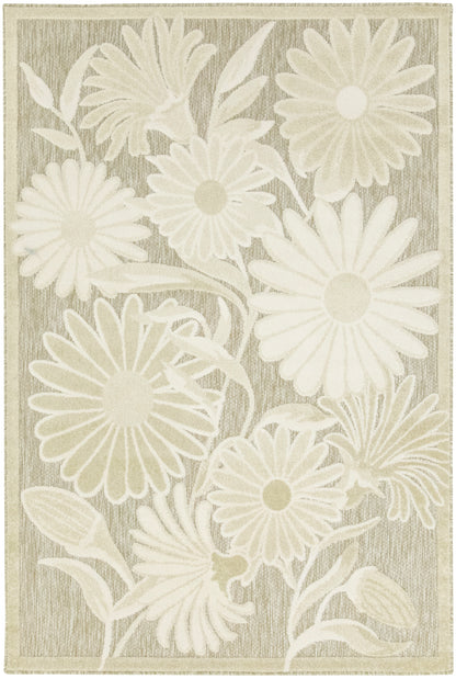 Nourison Home Aloha ALH33 Ivory Sage Contemporary Power-loomed Rugs
