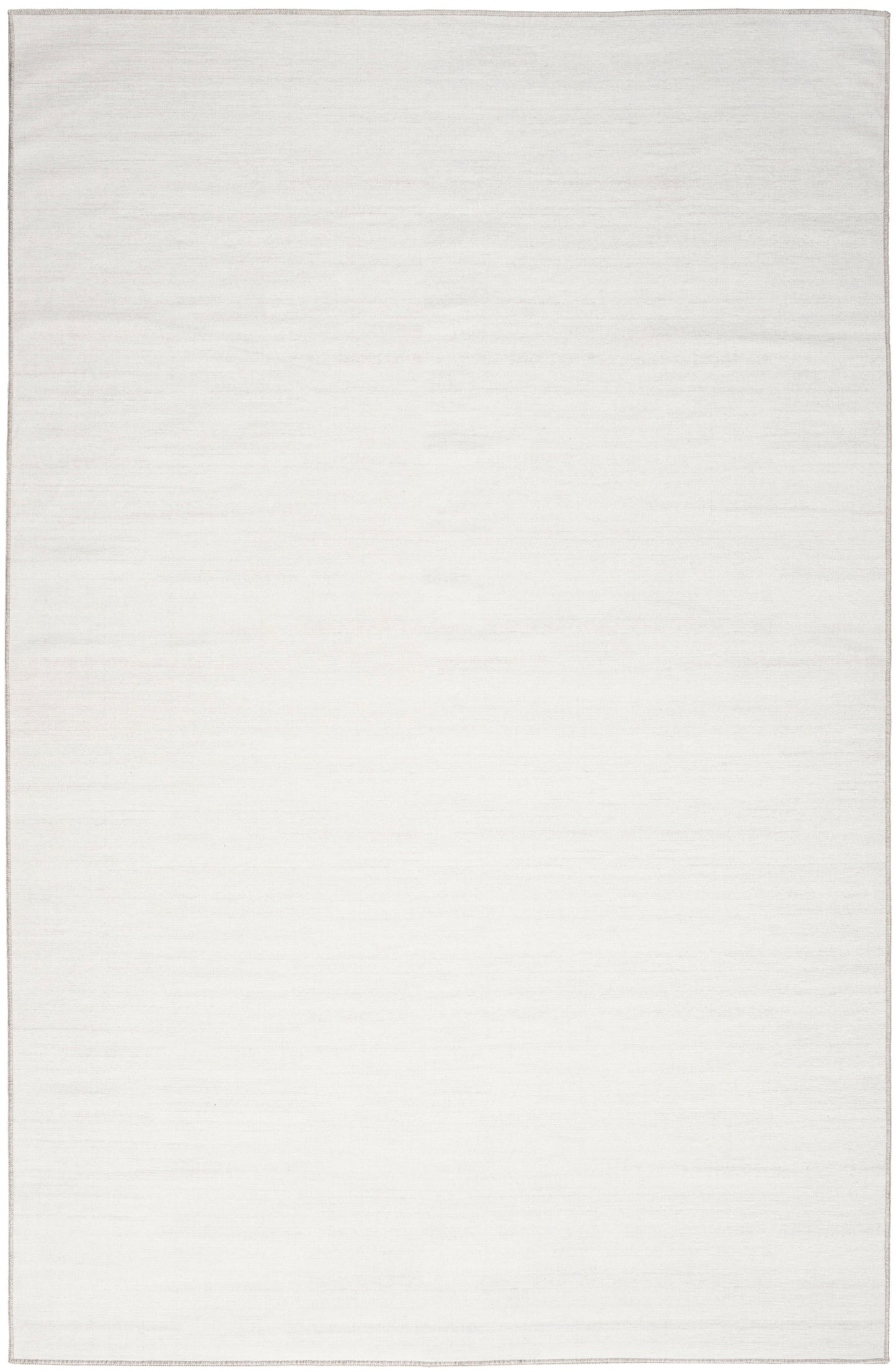 Nourison Home Washable Essentials WAE01 Ivory Grey Contemporary Loom-woven Rug