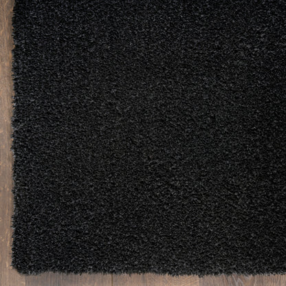 Nourison Home Pacific Shag  Black  Contemporary